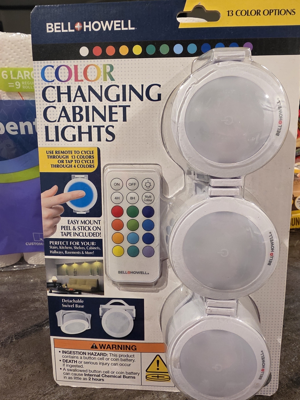 ASOTV Color Changing Cabinet Lights